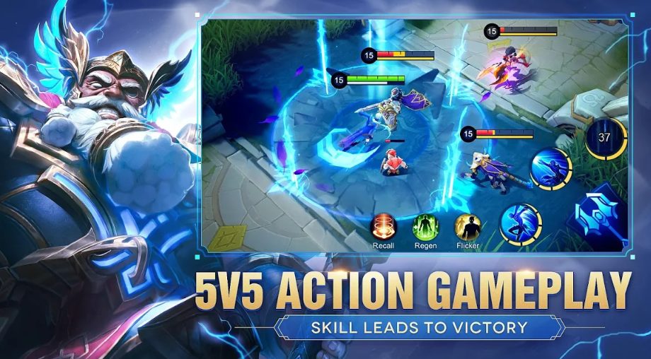 5v5 action gameplay open