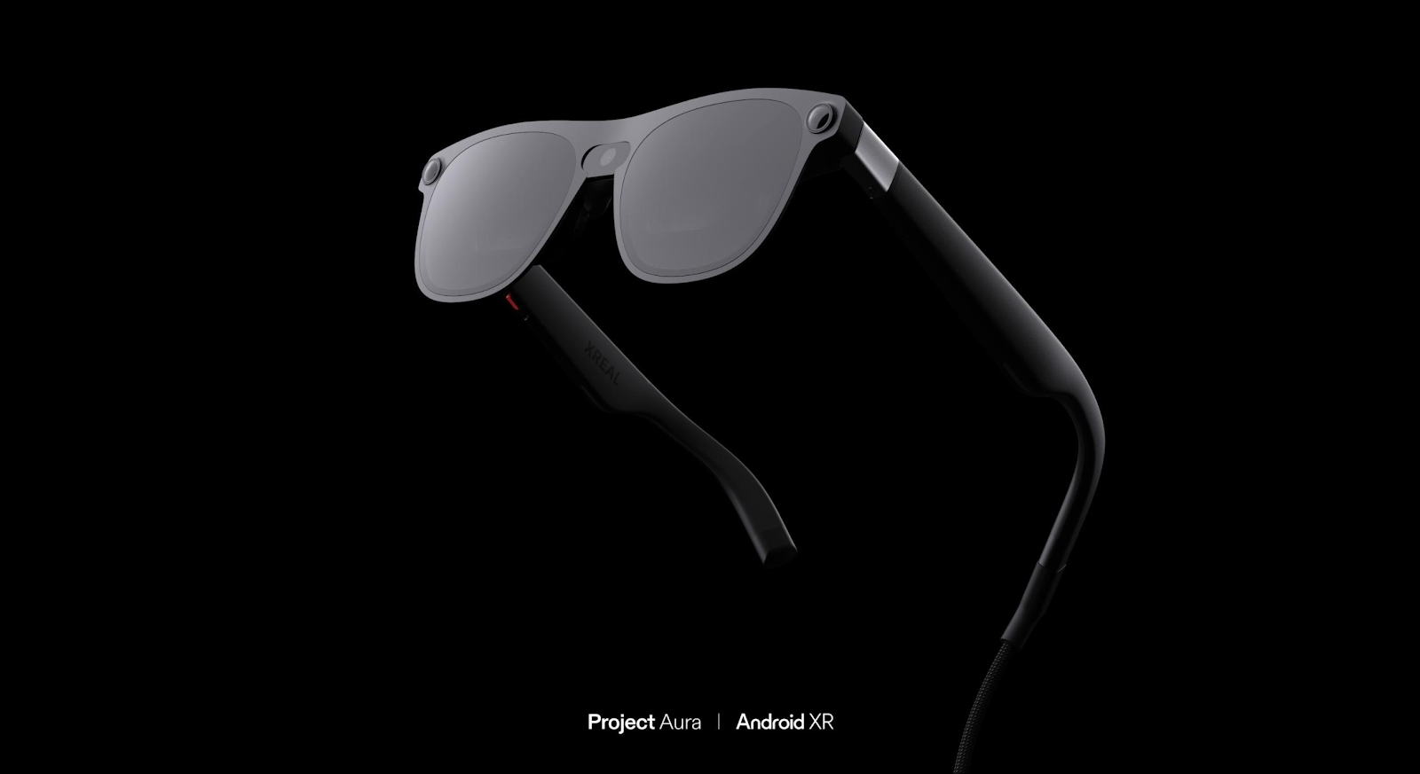 product image of XREAL’s Project Aura against a nebulous black background