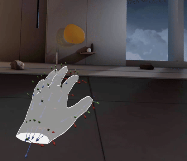 moving image demonstrates how hands bring a natural input method to your Android XR experience.