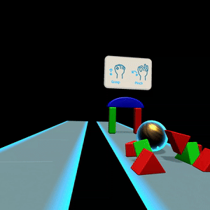 moving image of Google’s open-source Unity samples demonstrating platform features and showing how they’re implemented