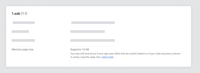 App bundle explorer in Play Console