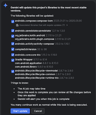 Version updgrade agent in Android Studio