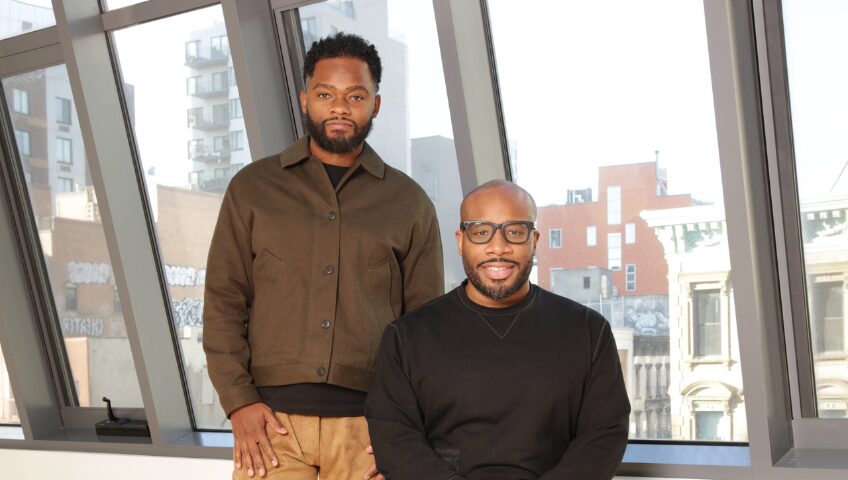Dave and Songe, co-founders of SQUIRE New York, USA