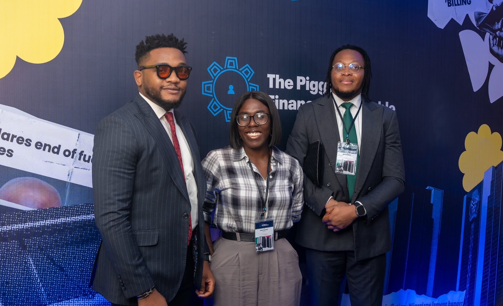 Somtochukwu, and Joshua's app PiggyVest lets anyone get started with micro-savings and investments.